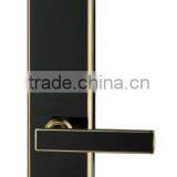 Fingerprint Password Mechanical Keys Modern Lock With the Mechanical Keys Polished Chrome and Gold Finished thumbnail-2