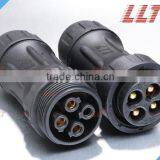 New Arrival LLT 70A high power industrial 4 pole connector waterproof connector
