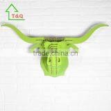 DIY Wooden Buffalo Animal Head 3D Wooden Wall Panel Home Decoration thumbnail-2