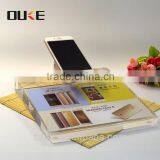 Handmade Clear Acrylic Mobile Phone Holder for Wholesale thumbnail-4