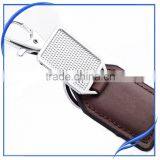 Promotion Religious Custom Made Genuine Handmade Leather Keychain thumbnail-6