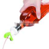 SINOGLASS Trade Assurance Automatic Open Glass Oil and Vinegar Dispenser Set Vinegar Bottle thumbnail-2