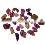 Natural Multi Tourmaline Carving Amazing AAA Color & Good Quality thumbnail-2