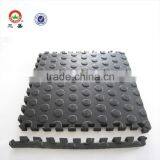 Black Mat Easy Clean Eva Horse Mat thumbnail-1