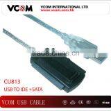VCOM USB 2.0 to IDE SATA 2.5 3.5 Hard Drive Converter Cable