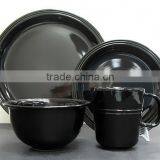 Embossed Color Glaze 10.5" Dinner Plate Crockery Dinner Set With Color Box thumbnail-1