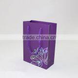 HIGH GLOSS Gold Thick Gift Cardboard Bag Custom Logo Print thumbnail-5