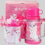 Lovely Caty Water Bottle and Stationery Set Kids Gift Set thumbnail-1