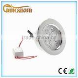 High Power 9W Warm White Round Led Ceiling Light (85-265V)