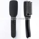 Anti-Scald Ceramic Heater 2 In 1 Anion Hair Straightener Brush thumbnail-2