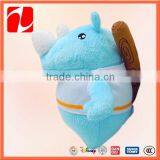 OEM Cute Blue Baby Small Plush Hippo Toy thumbnail-2
