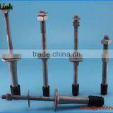 1" 1 3/8" Nylon or Lead Thread Head Forged Steel Pin thumbnail-5