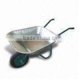 White Tray With Pneumatic Wheel for Wheelbarrow thumbnail-1