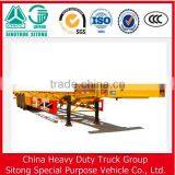 Factory Price 3 Axles 40ft Skeleton Container Trailer , 20ft Skeleton Semi Trailer Container Chassis thumbnail-2