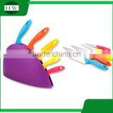 Kitchen Accessories Eco Plastic Egg Shell Flatware Knife Storage Rack Holder With 5 Knife thumbnail-2