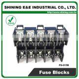 FS-015B 600V 10 Amp 5 Way Midget Type Din Rail Glass Fuse Holder thumbnail-4