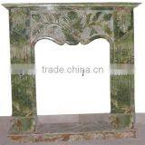 MODERN DESIGN AFGHAN GREEN JADE ONYX FIREPLACES thumbnail-1