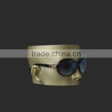 Fashional Realistic Matt Gold Half Head Mannequin for Sunglasses Display thumbnail-2