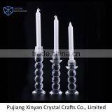 TOP SALE Super Quality Clear Glass Crystal Candle Holder China Sale thumbnail-1