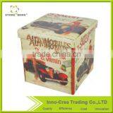 Wholesale Durable PVC Printing Custom Plastic Folding Stool thumbnail-4