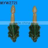 Wall Mounted Ceramic Antique Candle Sconce thumbnail-1