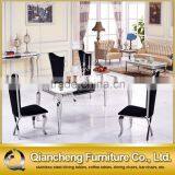 Classic Marble Table Stainless Steel Base Dining Table With Marble Top thumbnail-3