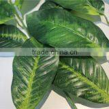 Artificial Plants Artificial Leaf Branch Decor Green Loquat Leaf Decoration thumbnail-2