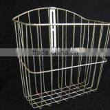 Vintage Wald Steel Wire Bicycle Saddle Bag Hanging Storage Basket Front Decor thumbnail-1