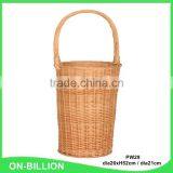 Handmade Tall Home Natural Corner Wicker Umbrella Basket thumbnail-2