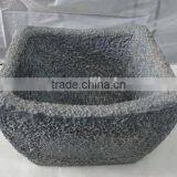 Garden Fiber Glass Clay Stone Finish Flower Pot Wholesale thumbnail-4