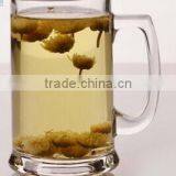 Customized Printing Glass Water Cup With Handle thumbnail-1