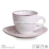Cup Saucer Handpainting High Quality Modern Design Top Sale Relaxation Style thumbnail-4