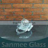 Fashionable Embossed Glass Tea Cup thumbnail-2