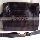 High Quality Classic Design Handmade Vintage Colored Pure Goat Leather Bag thumbnail-2
