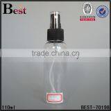 Cosmetic Packaging Promotion Stock 80ml 100ml 110ml 120ml 130ml 150ml Clear Empty Biodegradable Plastic Spray Bottle thumbnail-4