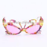 Kids Pretend Butterfly ABS Promotion Funny Eye Glasses With ASTM thumbnail-1
