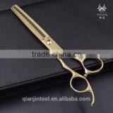 Gold Coated Professional Salon Tools Hair Scissors for Barber and Hairdressing thumbnail-2