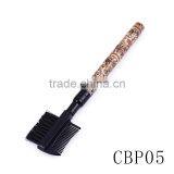 CBP05 Colorful Plastic Handle Eyebrow Comb thumbnail-2