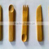 Wholesale Mini Bamboo Spoon and Fork