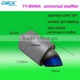 Racing Spare Part Exhaust System Universal Muffler Tip thumbnail-2