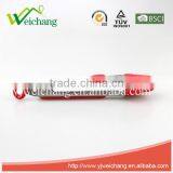 WCHXK01 Stainless Steel Locking Strawberry Shape Food Tongs With Heat Resistant Silicone Heads thumbnail-2