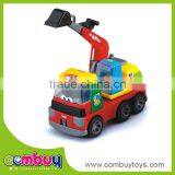 Most Popular Cartoon Plastic Friction Inertia Mini Toy Excavator thumbnail-1