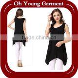 Top Quality Leteste Design Lady Chiffon Top Wholesale thumbnail-3