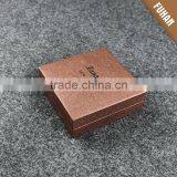 Fashion Cube Shape Printing Logo Carton Jewellery Boxes for Packaging thumbnail-1