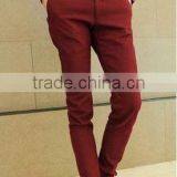 High Quality Fashion Slim Cut Casual Pants Men Wholesale New Sofe Cotton Pants thumbnail-3
