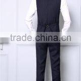 Autumn and Winter Men's Striped British Leisure Slim Fashion Business 3 Piece Suit thumbnail-6