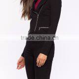 2016 Factory Price Windbreaker Soft Shell Bomber Jacket Women thumbnail-4