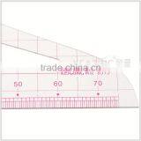 Kearing Flexible Plastic 1/5 Triangle Scale Rulers 50*70 cm for Measure With Sandwich Line for Engineering Measuring#8515 thumbnail-2