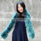 CX-S-26A Popular Fashion Wholesale High Quality Raccoon Fur Scarf For Women thumbnail-4