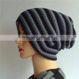 2016 New Fashion Winter Knitted Adult Beanie in Pink thumbnail-4